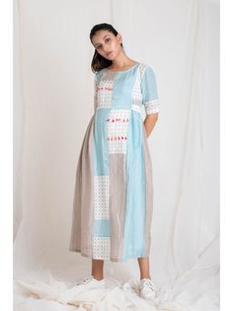 The Yellow Bow - Patchwork Dress (Set of 2)