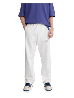Rare Rabbit - Men Breckin White Relaxed Fit Track Pant