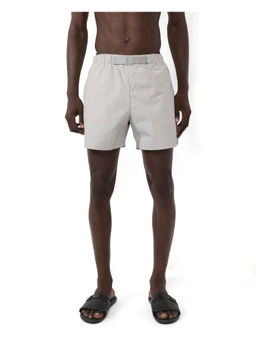 Rare Rabbit - Men Kort Off White Plain Regular Fit Shorts