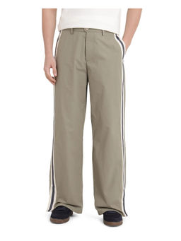 Rare Rabbit - Men Macon Green Plain Baggy Fit Pants