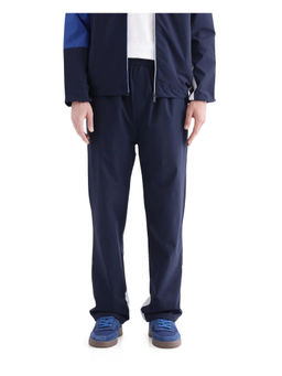 Rare Rabbit - Men Wando-B Dark Blue Cut & Sew Regular Fit Track Pant