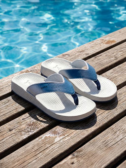Yoho - Men Blue Cushion Nova Flipflops
