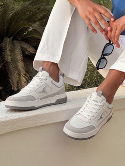 Yoho - Men White Flo Street Sneakers