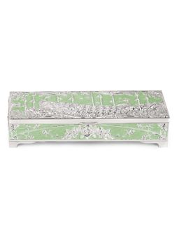 Momentz - Green 2 In 1 Peacock Enamel Box