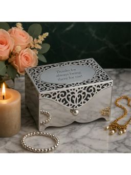 Momentz - Silver Pierced Jewellery Box