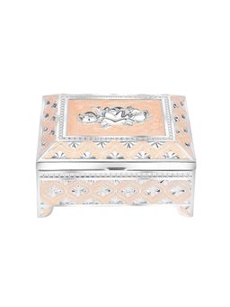 Momentz - Peach Enamel Jewellery Box