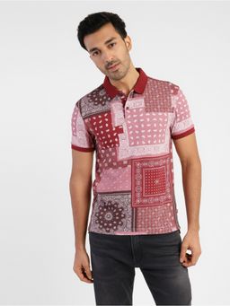 Levi's - Men Multi-Color Collar Polo T-Shirt