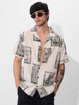 The Souled Store - Official Star Wars: Warrior Mens Summer Shirt