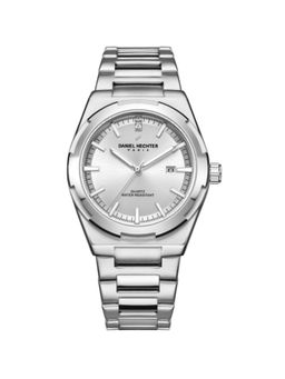 Daniel Hechter - Paris Lourmel Collection Analog Round Silver Watch for Men-DHM1022 (M)