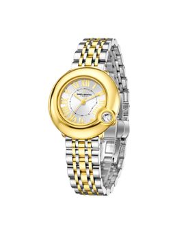 Daniel Hechter - Paris Saint-Germain Collection Analog Round Gold Watch for Women-DHM1021 (M)