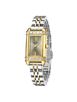 Daniel Hechter - Paris Louvre Collection Analog Rectangular Grey Watch for Women-DHM1017 (M)