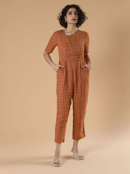 Qua - Rust The Kom Jumpsuit