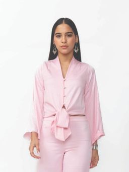 Contemponari - Pink Eira Solid Top
