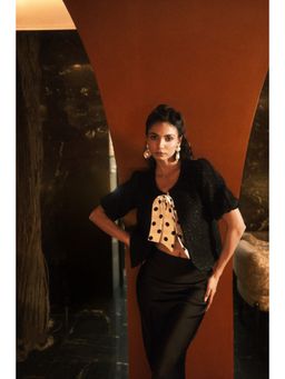 Contemponari - Black Entwine Top