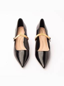FOREVER SHOE BAZAR - Black The Mary Jane Moment Heels
