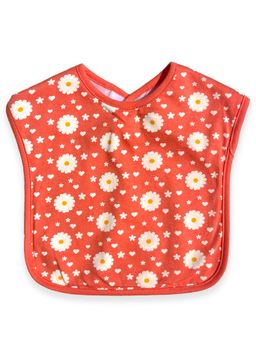 The Mom Store - Coral Blossom Feeding Bib (0-8 Months)