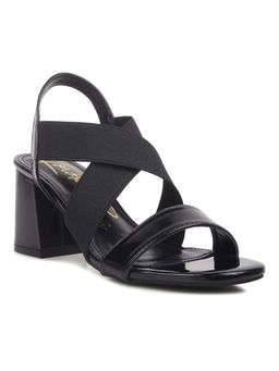 London Rag - Solid Black Heels