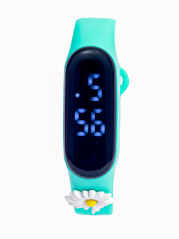 Spiky - Green Dial Green Silicone Strap Watches Wed1_Green_Flow