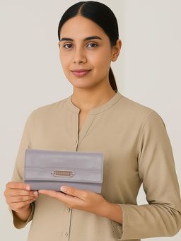 ESBEDA - Lavender Colour Elegant Refined Finish Wallet For Strap (S)