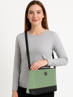 ESBEDA - Pista Colour Dual-Tone Textured Sling Bag For Strap (S)