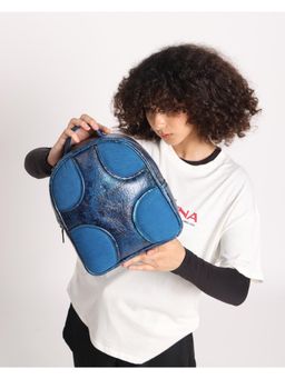 FETTI - Muddled Knapsack Backpack - Cracked Indigo (S)