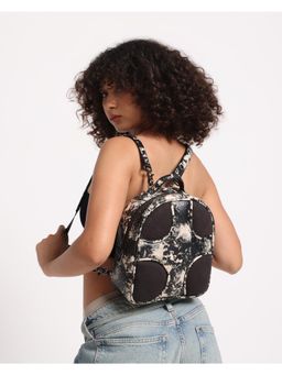 FETTI - Muddled Knapsack Rusted Grain Backpack - Black (S)