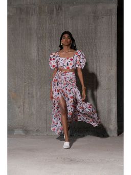 TheRealB - Nomadic Journey Puffed Sleeve White Blouse