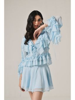 TheRealB - Rebellious Blue Sky Top