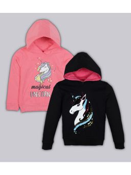 PLUM TREE - Multi-Color Girls Hoodie Sweatshirts