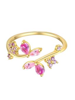 Peora - Purple Stylish Finger Ring (7)