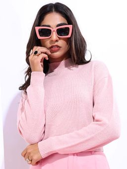 TOKYO TALKIES - Women Pink Pullover