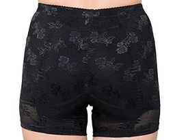 BRACHY - Butt Lifter Padded Panty Shorts Butt Hip Enhancer Butt Shaper (Black) (M)
