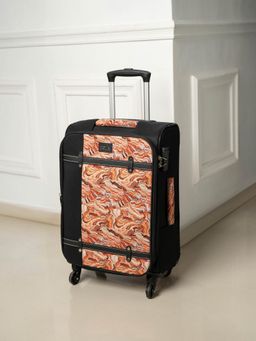 Zouk - Black Nicobar Coral Saira Trolley Bag
