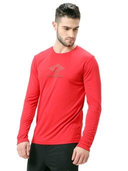 Shrey - Unity T-Shirts LS For Mens Red