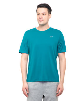 Reebok - Re Ss Tee Teal Running T-Shirts