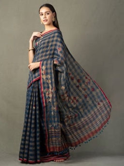 Fabindia - Cotton Woven Jamdani Sari