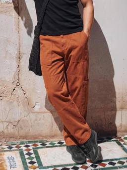The Indian Garage Co - Men Regular Fit Solid Mid-Rise Jeans-Brown