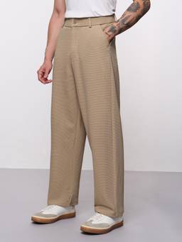 The Souled Store - Easy-Knit Tuscan Men Trousers
