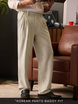 The Souled Store - Korean Sepia Men Trousers