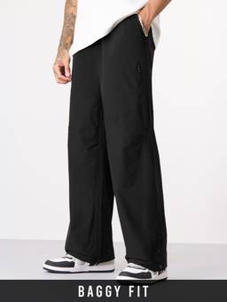 The Souled Store - Air light Phantom Black Men Trouser