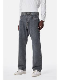Snitch - Light Grey Washed Straight Casual Jeans for Men