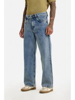Snitch - Light Blue Washed Straight Casual Jeans for Men