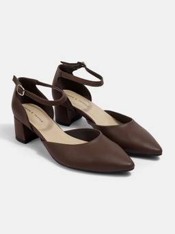 Lemon & Pepper - Women Brown Block Heels