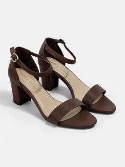 Lemon & Pepper - Women Brown Block Heels
