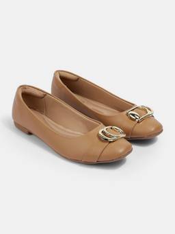 Lemon & Pepper - Women Brown Ballerina