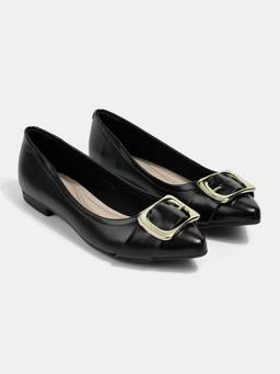 Lemon & Pepper - Women Black Ballerina