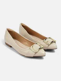Lemon & Pepper - Women Cream Ballerina