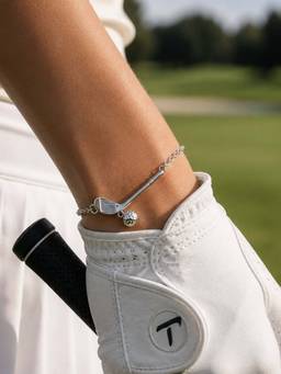 House of Pehr - Silver Plated Golf Necklace