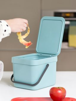 Brabantia - 'Sort & Go' Waste Bin For thinKitchen, 6 ltr, Mint