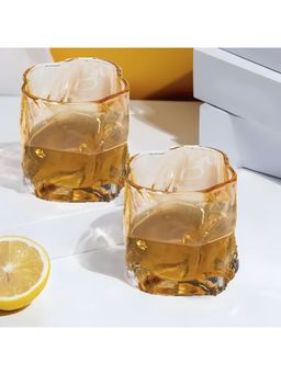 UMAI - Whiskey Glasses 230ml Amber (Pack of 2)